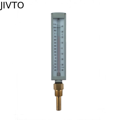 Endüstriyel Cıva 100MM 40C Endüstriyel Cam Termometreler 3/4'' NPT
